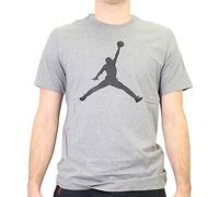 NIKE Herren M J Jumpman SS Crew T Shirt in grau L