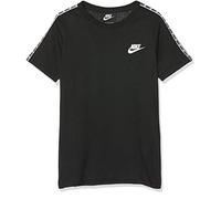Nike Jungen B NSW REPEAT SS TEE T-shirt, Schwarz (black/White/010), Gr. L