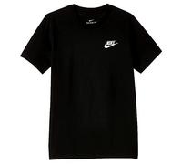Nike Jungen B NSW Tee Emb Futura T-Shirt, Black/White, S EU