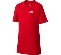 Nike Jungen B Nsw Tee Emb Futura T Shirt, University Red/White, XS EU