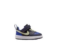 Nike Jungen Court Borough Low Recraft (Td) Sneaker, Black/Olive Aura/Cave Purple/D, 27