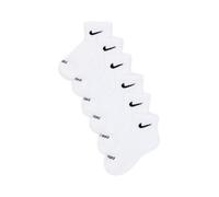 Nike Jungen Df Performance Bsic Quartr Socken, White, 5/7 Jahre