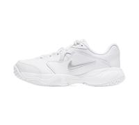 Nike Jungen Jr Court Lite 2 Sneaker, White/Metallic Silver, 35.5