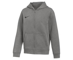 Nike Jungen Kapuzenjacke PARK26 FLC FZ HOODIE IB1232-063 147-158 DK GREY HEATHER/BLACK