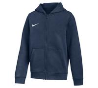Nike Jungen Kapuzenjacke PARK26 FLC FZ HOODIE IB1232-410 158-170 MIDNIGHT NAVY/WHITE