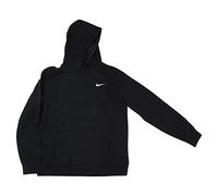 Nike Jungen Kapuzenpullover Brushed Fleece, schwarz, XS, 619080-010