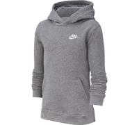 Nike Kinder Hoodie Sportswear Club carbon heather/white S (128-137 CM)