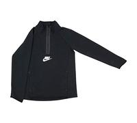Nike Jungen Long Sleeved T-Shirt B NSW TCH FLC SSNL, Black/White, M, AQ9421