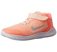 Nike Jungen Mädchen Free Run 2018 Laufschuhe, Pink (Crimson Tint/Gunsmoke/Crimson 800), 31.5 EU