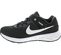 NIKE Kinder Freizeitschuhe REVOLUTION 6 FLYEASE NN (GS) BLACK/WHITE-DK SMOKE GREY 38 ½ (0195244242689)