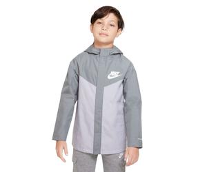 Nike Jungen Regenjacke Storm-FIT Windrunner DM8128-084 128-137 Smoke Grey/White