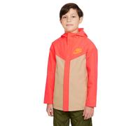 Nike Jungen Regenjacke Storm-FIT Windrunner DM8128-635 122-128 Bright Crimson/Sesame
