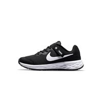 Nike Jungen Revolution 6 Flyease Sneaker, Black White Dk Smoke Grey, 35.5 EU