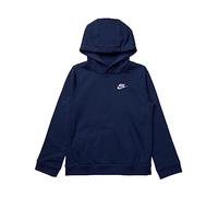 Nike Jungen Sportswear Club Hoody, Blau (Midnight Navy/White), 128-137 EU