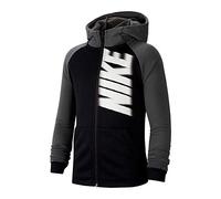 Nike Jungen Sweatshirt B NK Dry Fleece FZ GFX, Black/Iron Grey/(White), XL, CJ7825