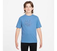 Nike Jungen T-Shirt Multi Big Kids HJ3768-489 158-170 Blue Beyond