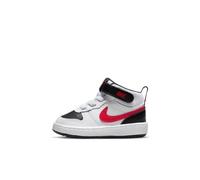 Nike Jungen Unisex Kinder Court Borough Mid 2 Btv Gymnastikschuh, White Univ Red Black, 19.5 EU