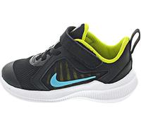 Nike Jungen Unisex Kinder Downshifter 10 Sneaker, Black Chlorine Blue High Volta, 22 EU