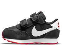 Nike Jungen Unisex Kinder MD Valiant Sneaker, Black/White-Dark Smoke Grey-University Red, 21 EU