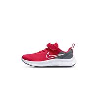 Nike Jungen Unisex Kinder Star Runner 3 Sneaker, Weißes Rot, 30 EU