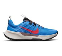 NIKE Juniper Trail 2 Next Nature Trailrunning Schuhe Herren 402 - lt photo blue/track red-plum eclipse 38.5