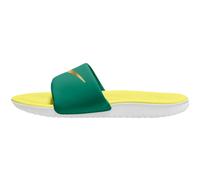 NIKE Kawa Badelatschen Jungen 301 - malachite/metallic gold-sonic yellow 32