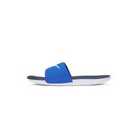 NIKE Kawa Badelatschen Jungen 402 - game royal/white-thunder blue-white 38.5