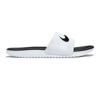 NIKE Kawa Slides Badelatschen Kinder white/black 37.5