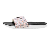 NIKE Kawa Slides Badelatschen Kinder 101 - white/black-total orange 37.5