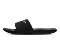 NIKE Kawa Slides Badelatschen Kinder black/white 28