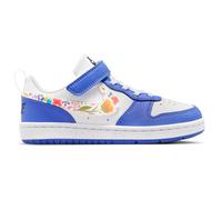 Nike - Kid's Court Borough Low Fleece - Sneaker, Gr. 33.5, blau (White/White/Sapphire/Black)