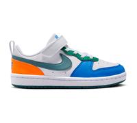 NIKE Court Borough Low Recraft Sneaker jüngere Kinder 140 - white/mineral slate-malachite 35