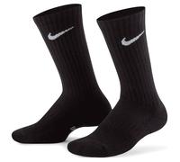 3er Pack NIKE Everyday Cush Crew Socken Kinder 010 - black/white 34-38