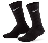 Nike - Kid's Everyday Cushioned Crew Socks 3-Pack - Multifunktionssocken, Gr. 38-42 M - EU: 38-42, schwarz (Black/White)