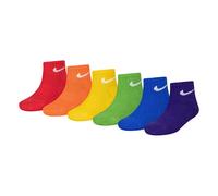 Nike Kids Nhb Df Performance Basic Quarter Kurze Socken 6 Paare
