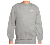 Nike - Kid's NSW Club Fleece Crew L/S - Longsleeve, Gr. 158-170 XL, grau (DarkGreyHeather/White)