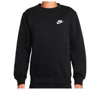 Nike - Kid's NSW Club Fleece Crew L/S - Longsleeve, Gr. 158-170 XL, schwarz (Black/White)