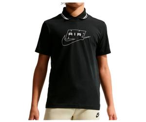 Nike - Kid's NSW Tee Air - T-Shirt, Gr. 146-158 L, schwarz (Black/White)