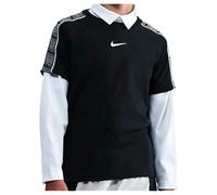 Nike - Kid's NSW Tee Club+POLY 2 - T-Shirt, Gr. 134-146 M, schwarz (Black)