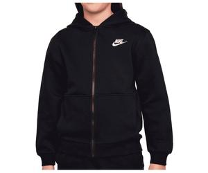 Nike - Kid's Sportswear Club Fleece Full Zip - Freizeitjacke, Gr. 122-128 XS, schwarz (Black/White)