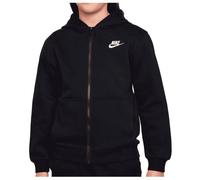 Nike Unisex Kinder Nsw Club Fleecejacke, Black/White, S EU