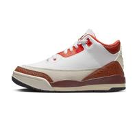 Nike Kinder 3 Retro Se Ps Sneaker, White/Black/Mars Stone/Team Orange, 31.5