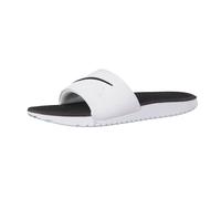 NIKE Kawa Slides Badelatschen Kinder white/black 37.5