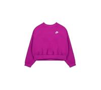 NIKE Kinder Sweatshirt Nike Sportswear Club Fleece Girls' (FZ9244) S HOT FUCHSIA/WHITE