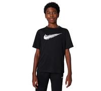Nike Kapuzenpullover Df Multi Hbr Unisex-Kinder Schwarz/Weiß 116-128