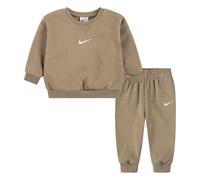 Nike Kids Essential Fleece Crew Long Sleeve Set Braun 24 Months-3 Years Kinder
