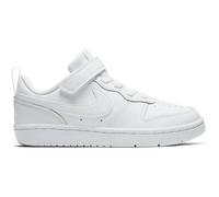 NIKE Kinder Freizeitschuhe COURT BOROUGH LOW 2 (PSV) (BQ5451) 27 ½ WHITE/WHITE-WHITE