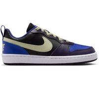 NIKE Kinder Freizeitschuhe COURT BOROUGH LOW RECRAFT (GS) BLACK/OLIVE AURA-CAVE PURPLE-DEEP N - Gr. - 38