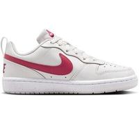 NIKE Kinder Freizeitschuhe COURT BOROUGH LOW RECRAFT (GS) PLATINUM TINT/SWEET BEET-WHITE - Gr. - 37.5