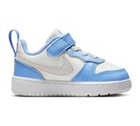 NIKE Kinder Freizeitschuhe COURT BOROUGH LOW RECRAFT (TD) (DV5458) 21 SUMMIT WHITE/VAST GREY-COBALT PULSE 128